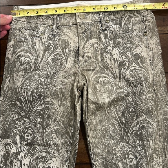 MOTHER The Looker Glitz ‘N Glam Metallic Print Skinny Jeans Size 26 - Picture 7 of 11